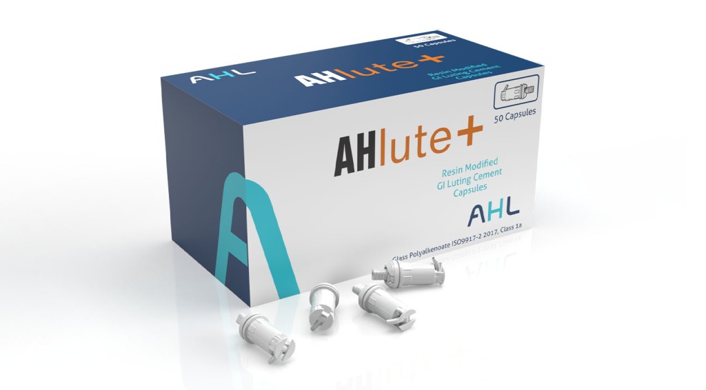 AHlute + Resin Modified GI Luting Cement Capsules